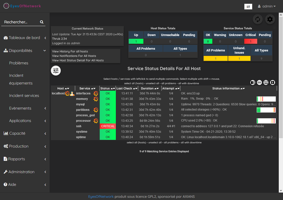 EONFlatDark vue Services